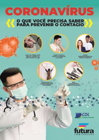 Cartaz de Prevenção 150X210MM