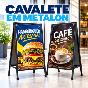 Cavalete em Metalon Personalizado