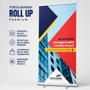 Porta Banner Roll Up Premium