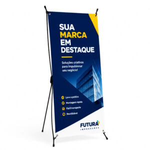 Porta Banner X Personalizado