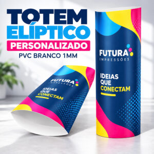 Totem Elíptico Personalizado